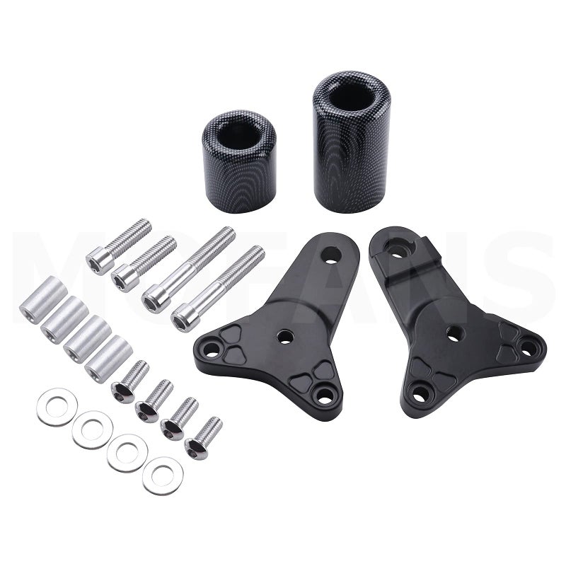 MOFANS Carbon Frame Slider Crash Bars Protector Fit for Suzuki Gsxr 600 750 2011 2012 2013 2014 2015 2016 2017 2018 2019 2020 - Image 2